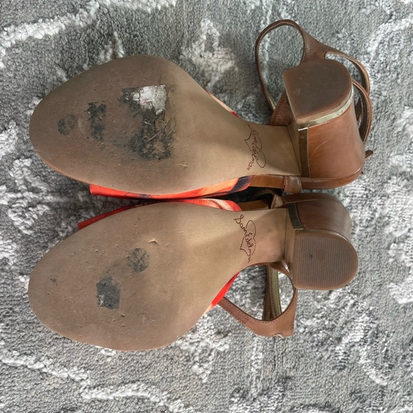 Sam Edelman satin ankle strap sandal - Picture 4 of 5